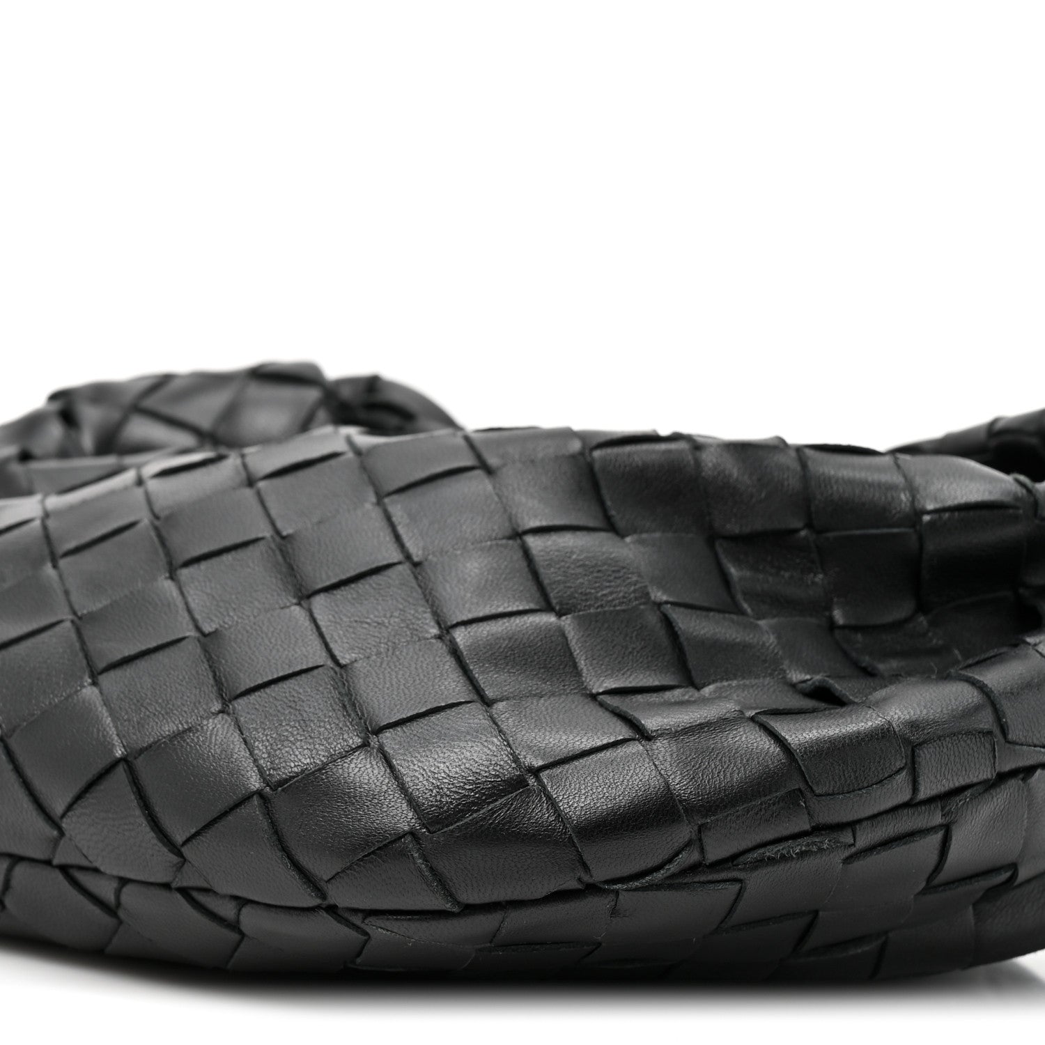 Bottega Veneta Nappa Intrecciato Mini Jodie Black Black 9 of 10