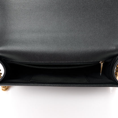Chanel Caviar Quilted New Medium Boy Flap Black 5 of 12