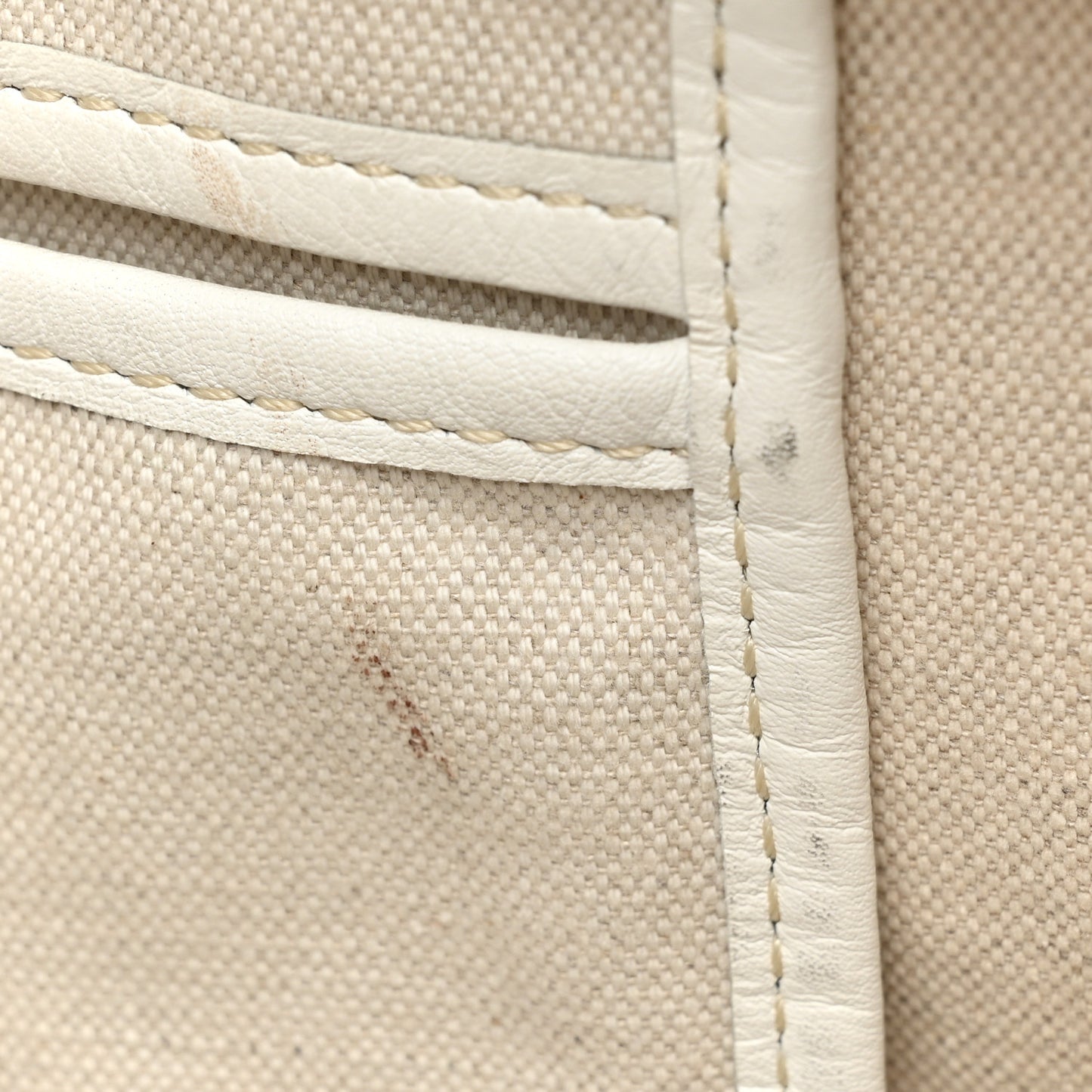 Goyardine Marquises Tote White