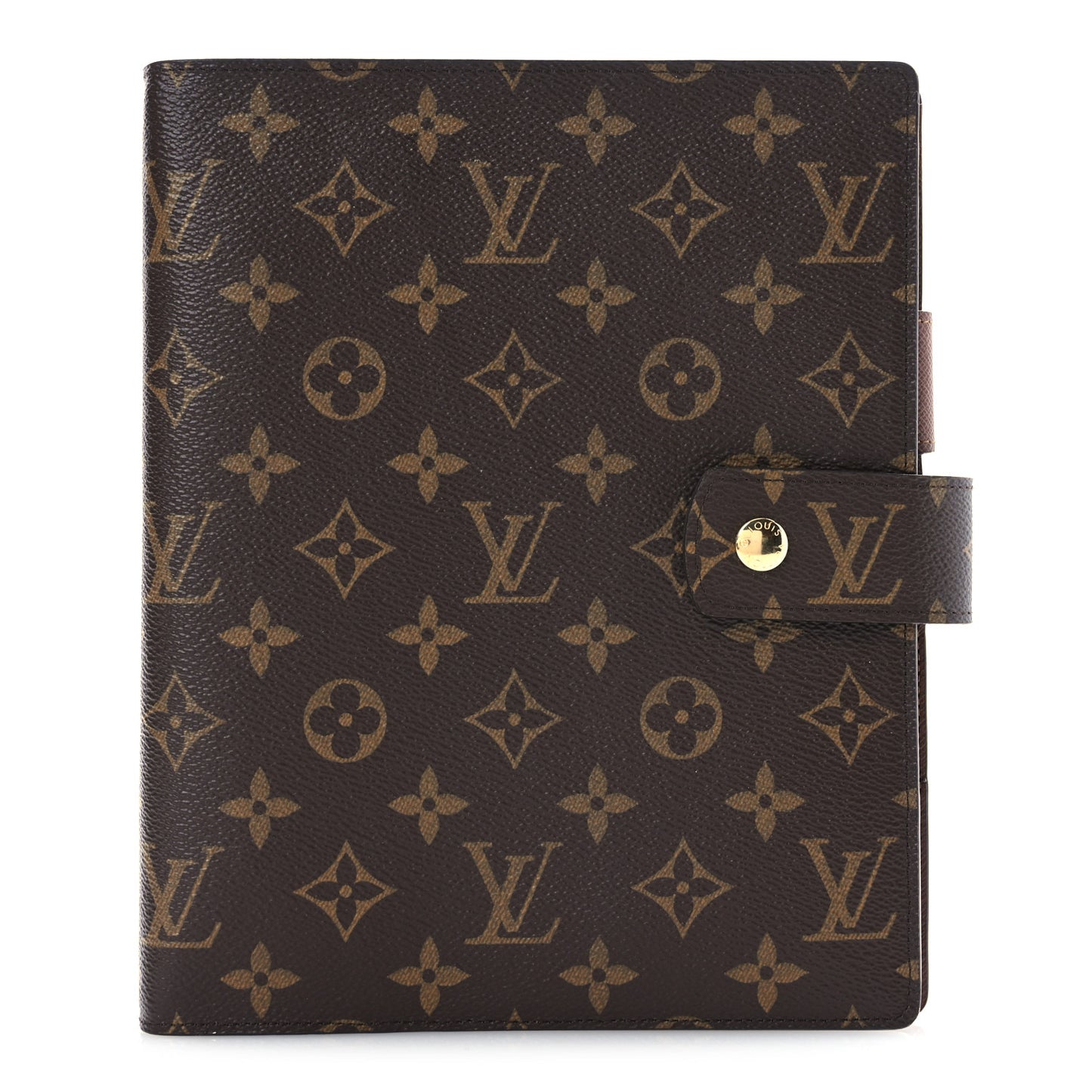 Monogram Large Ring Agenda Cover