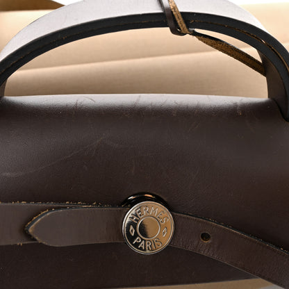 Hermes Toile Vache Hunter Herbag Zip 39 MM Etoupe Ebene 14 of 14