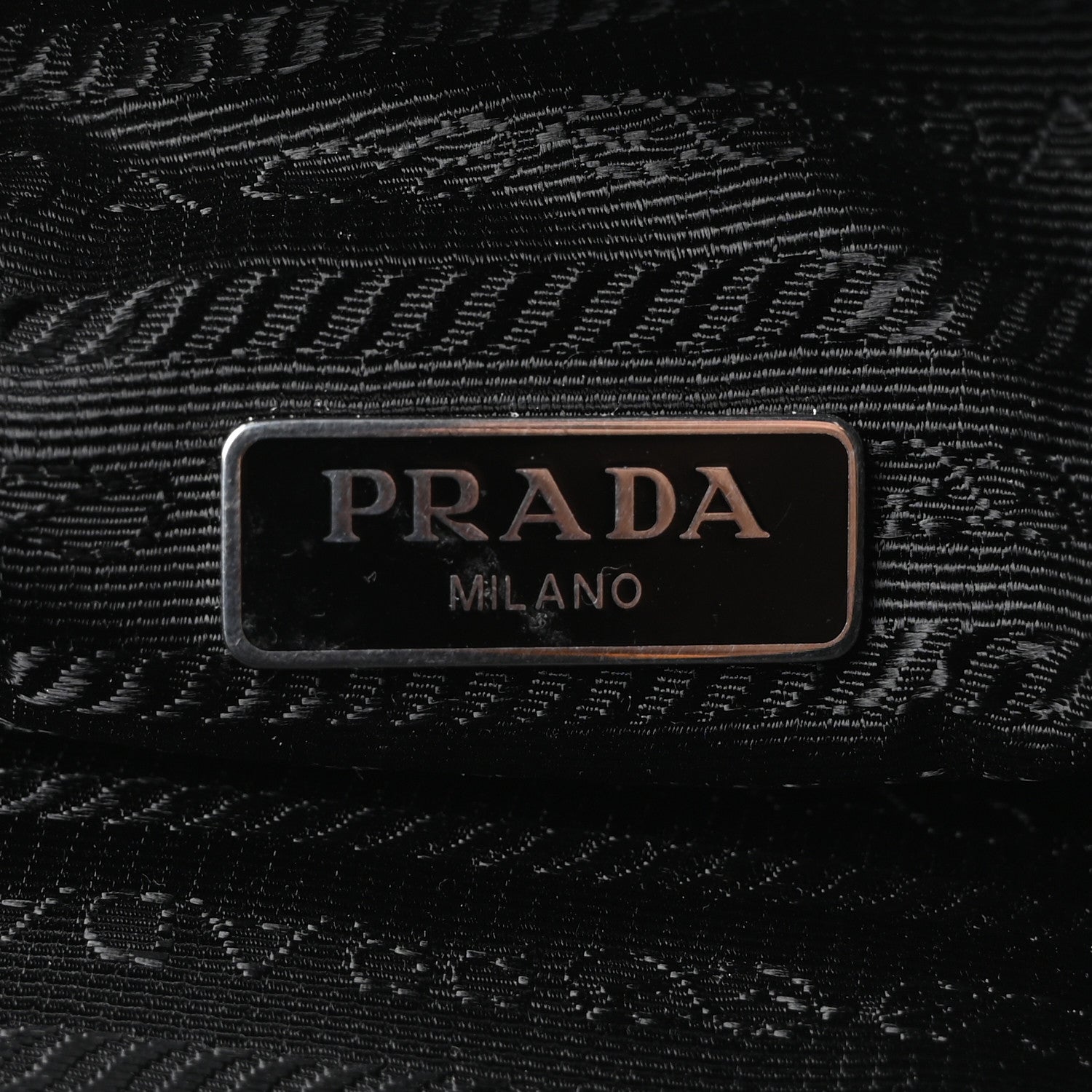 Prada Tessuto Nylon Mini Re-Edition 2000 Bag Black 6 of 10