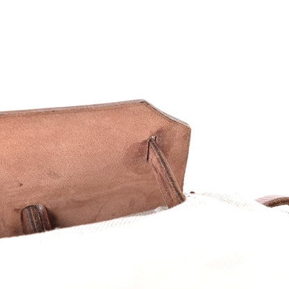 Hermes Toile Vache Calfskin Herbag 30 PM Natural 12 of 18