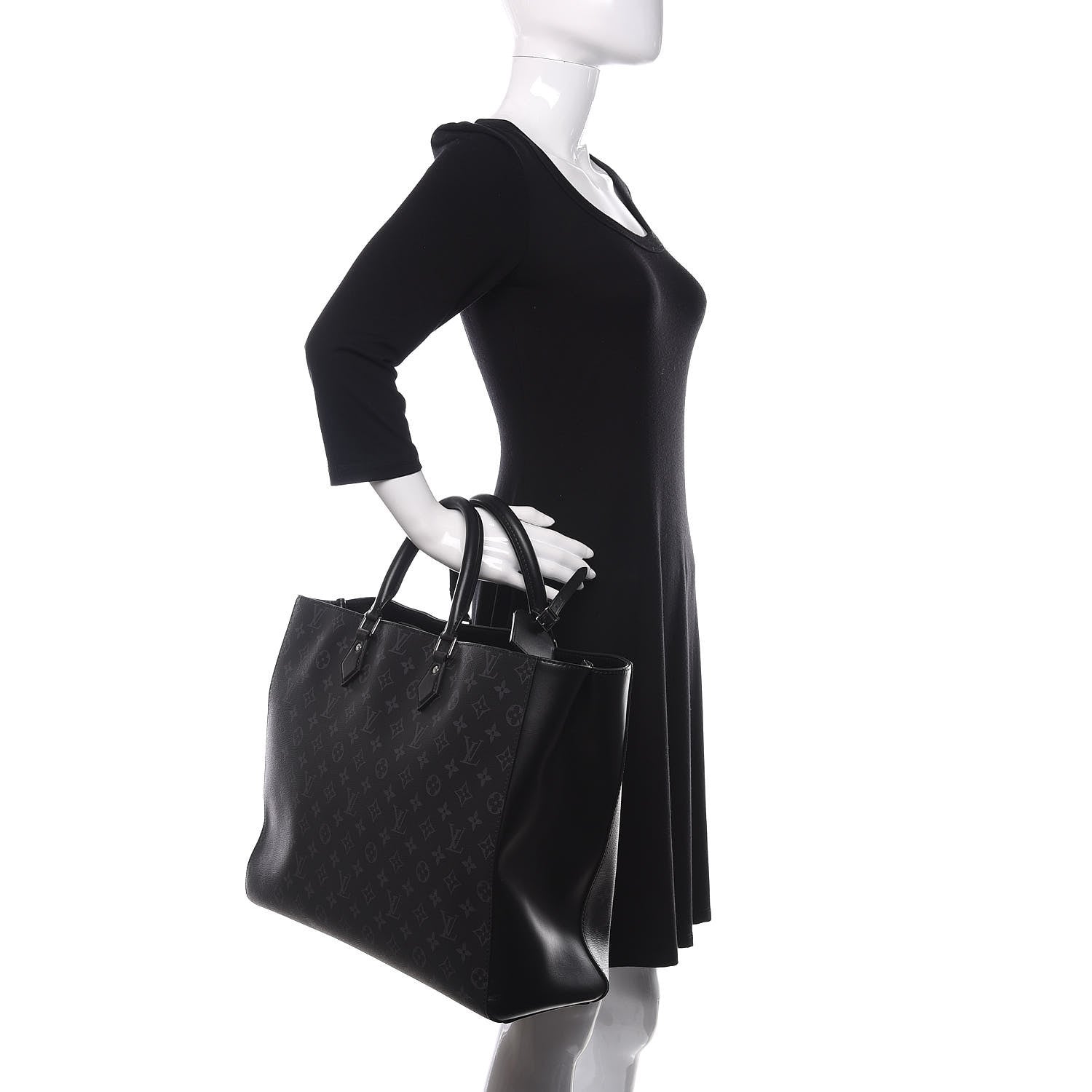 Louis Vuitton Monogram Eclipse Grand Sac 2 of 12