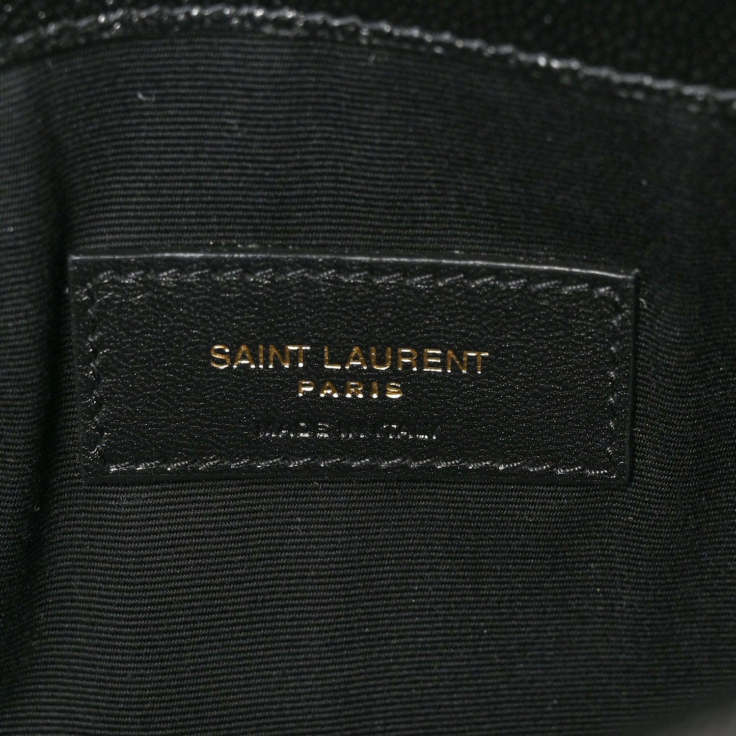 Grain De Poudre Uptown Pouch Black