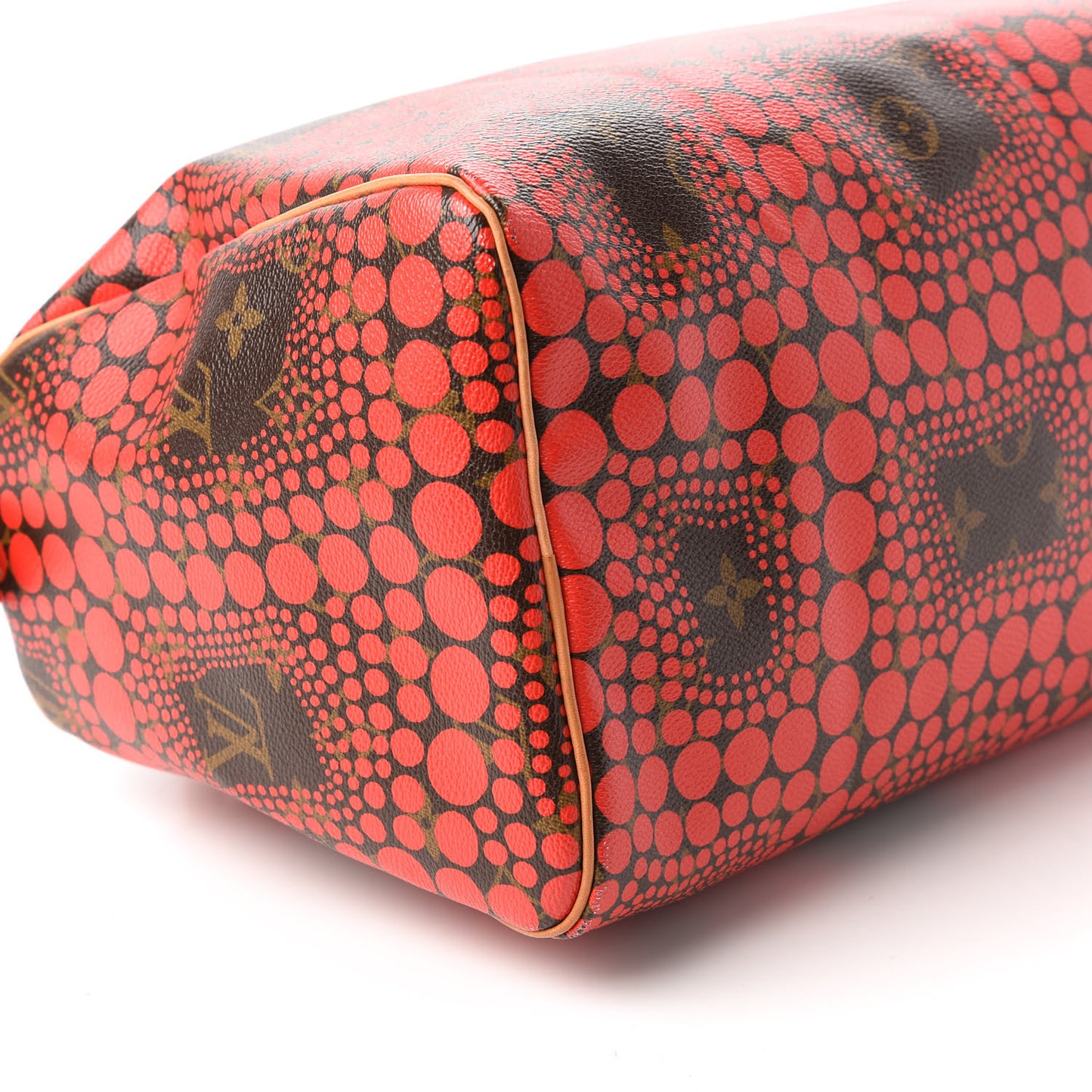 Monogram Kusama Town Speedy 30 Red