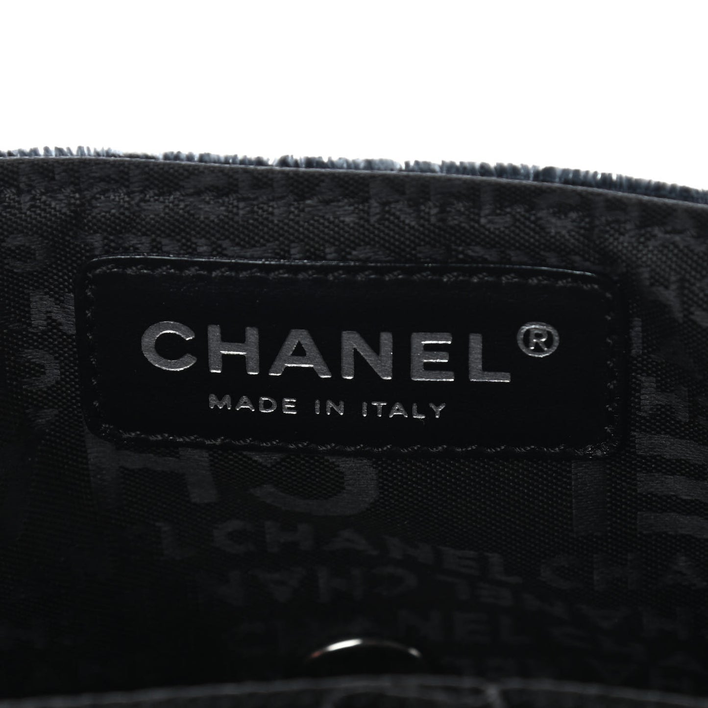 Velvet Quilted East West Flap Black