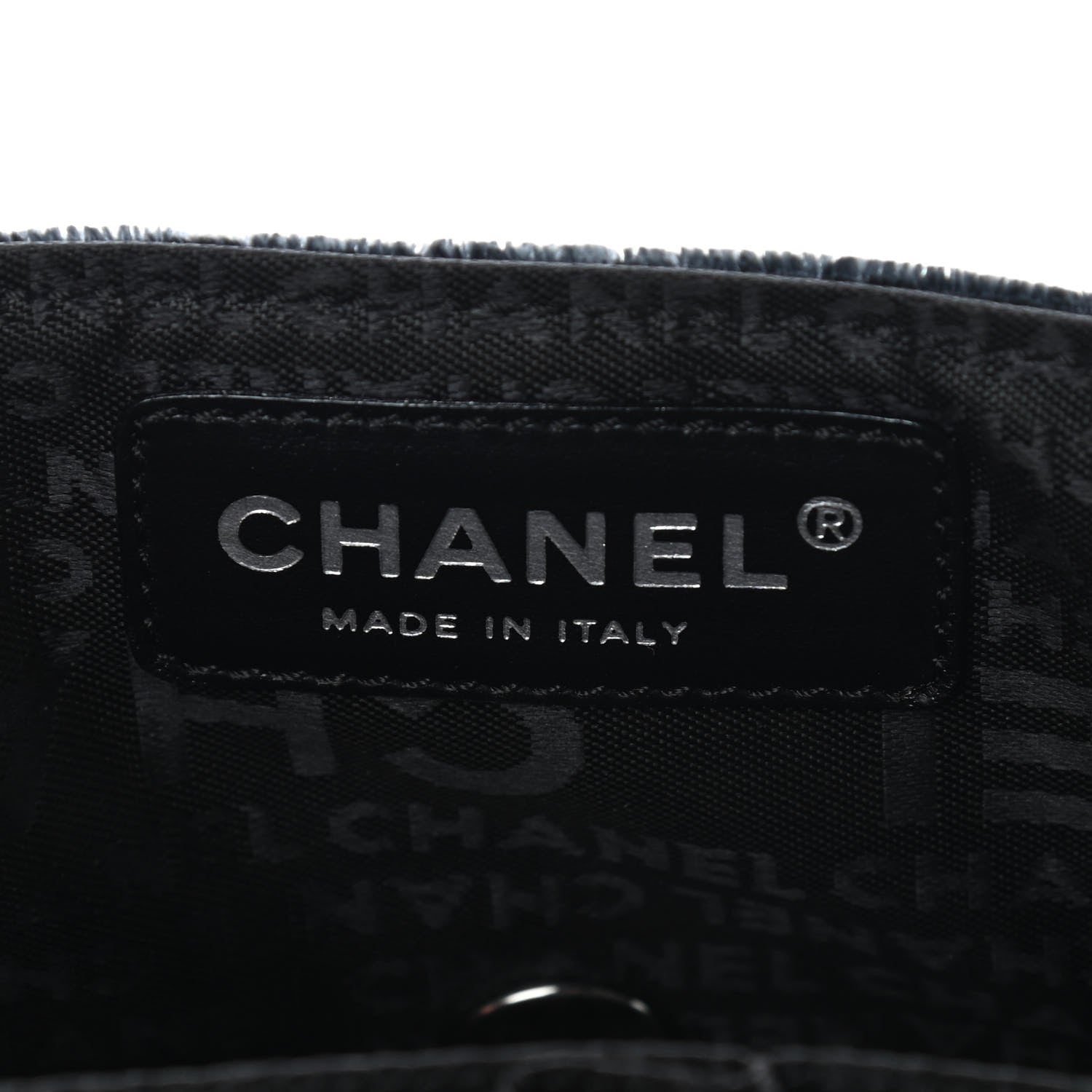 Chanel Velvet Quilted East West Flap Black 6 of 12