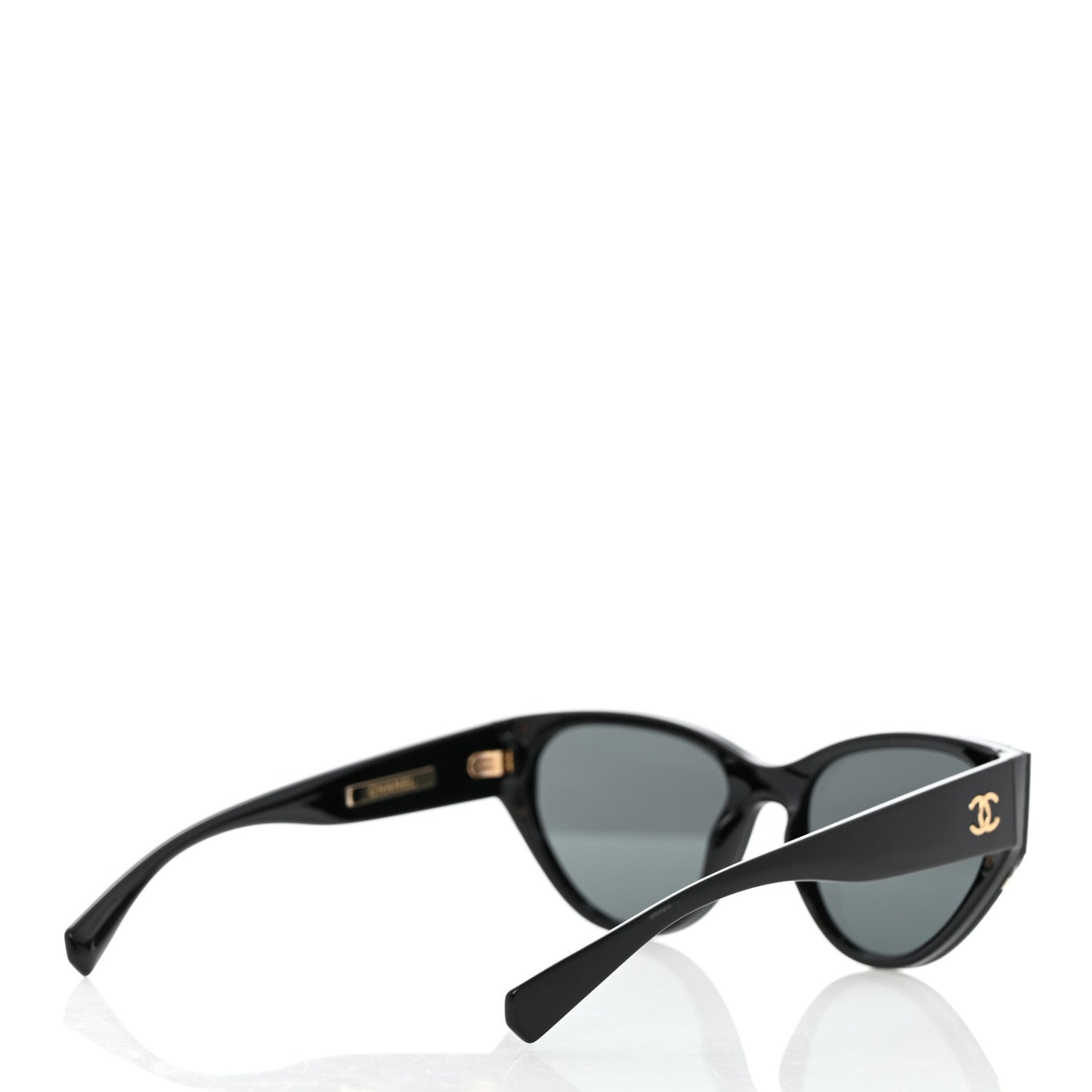 Acetate Cat Eye Sunglasses 6054 Black