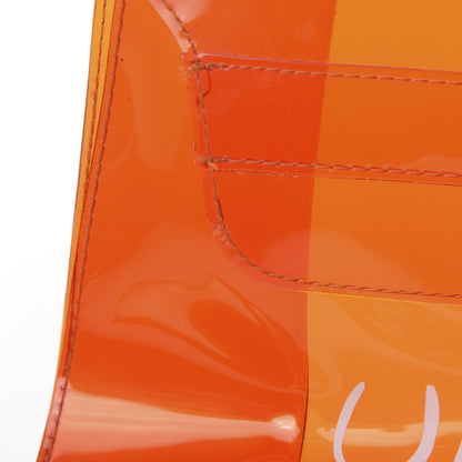 Hermes Vinyl Souvenir De L'Exposition Kelly Orange 10 of 10