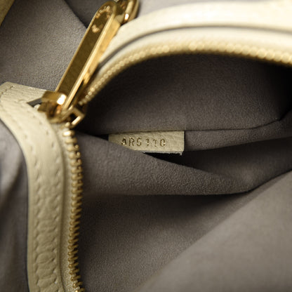 Louis Vuitton Mahina Cirrus MM Ivory 9 of 13