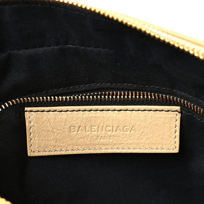Balenciaga Agneau Classic Gold Hardware XS Reporter Crossbody Beige Sable 6 of 9