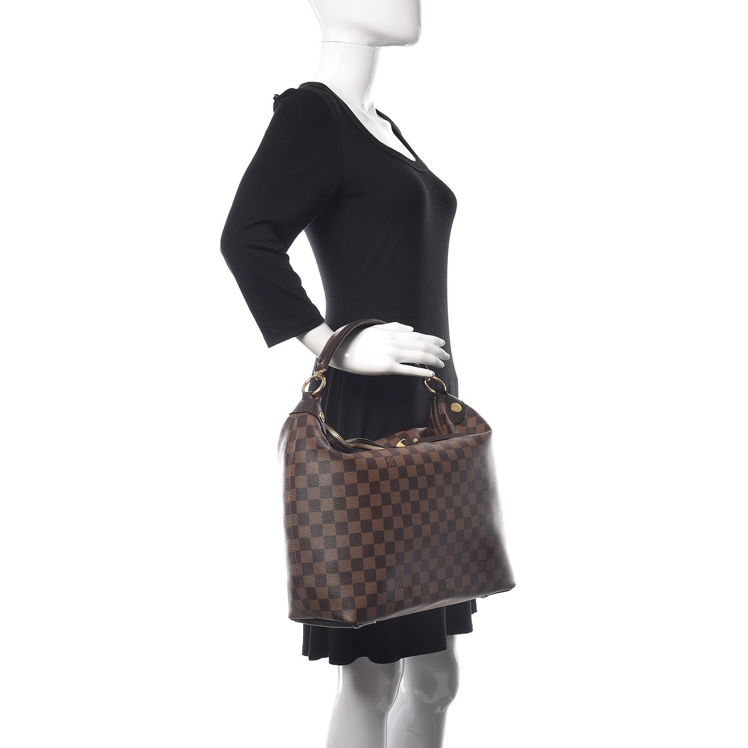 Louis Vuitton Damier Ebene Duomo Hobo 2 of 9