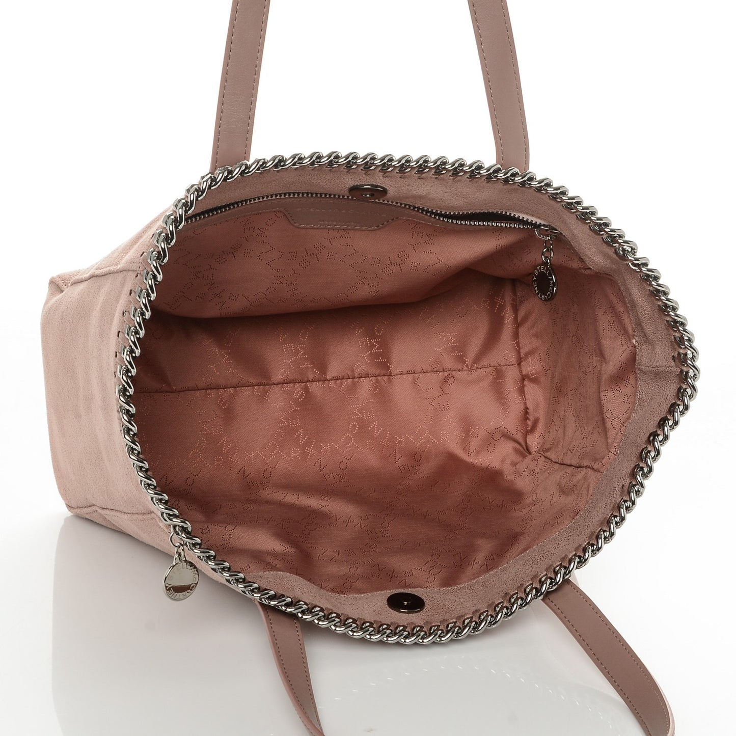 Shaggy Deer Falabella East West Shopper Tote Pink
