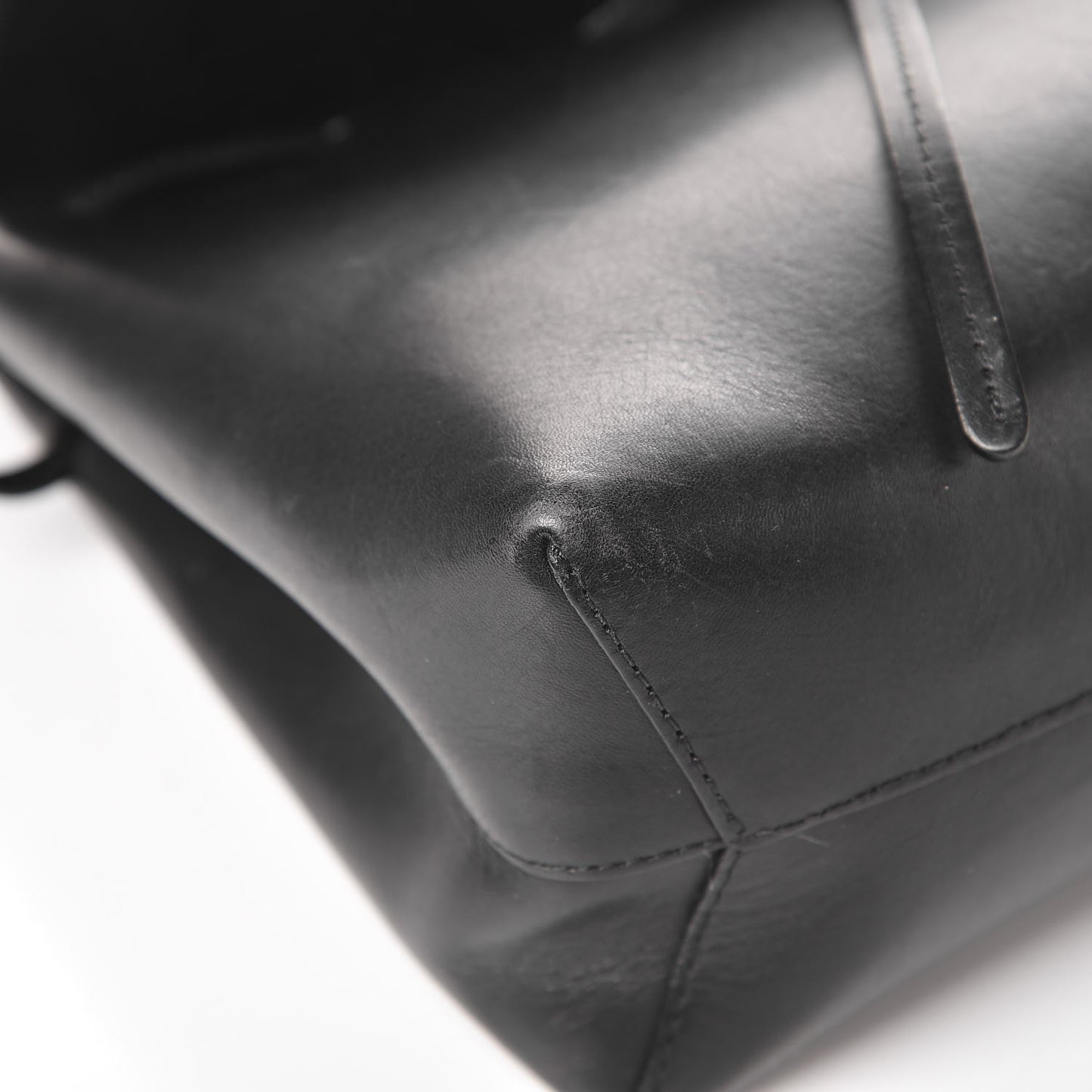 Calfskin Mini Lady Bag Black Flamma