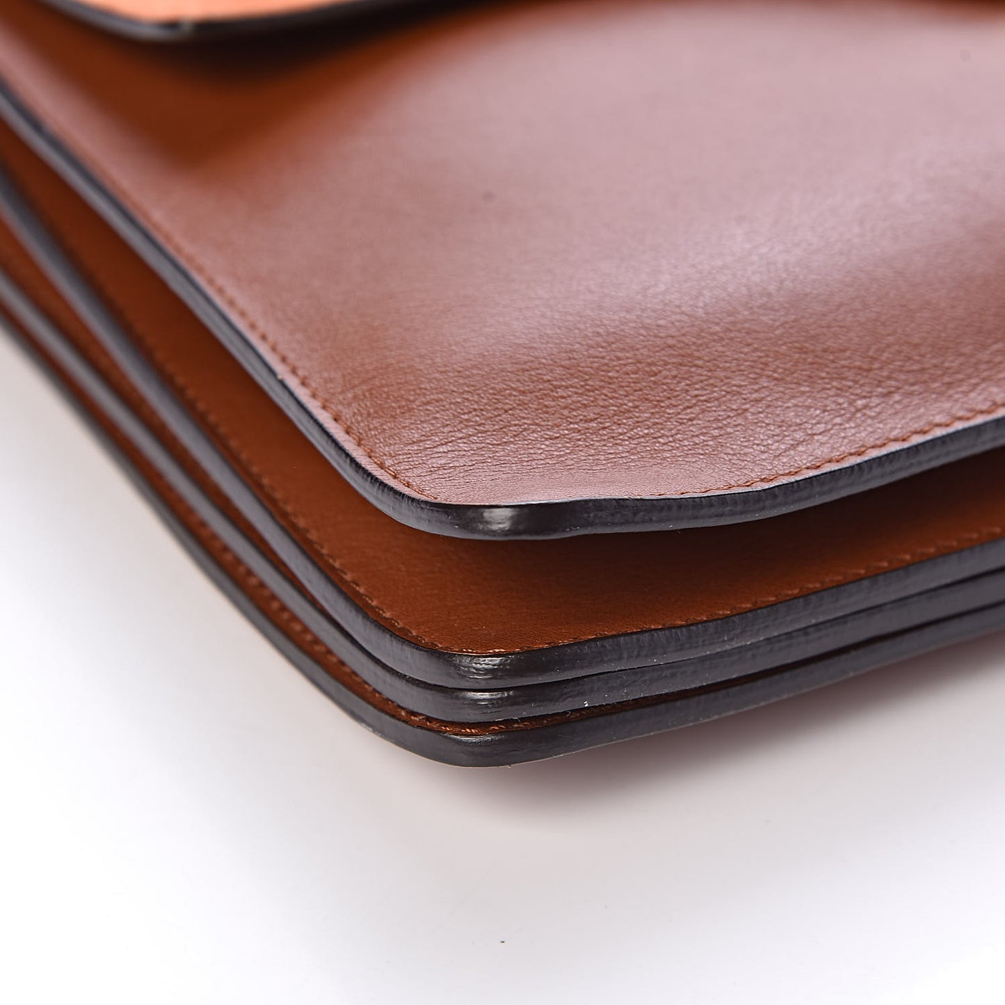 Suede Calfskin Medium Faye Shoulder Bag Tobacco