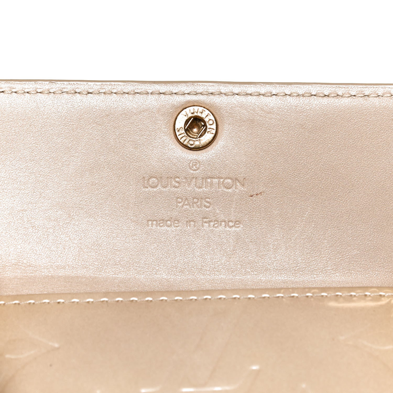 Louis Vuitton Vernis Ludlow Wallet Beige 6 of 10