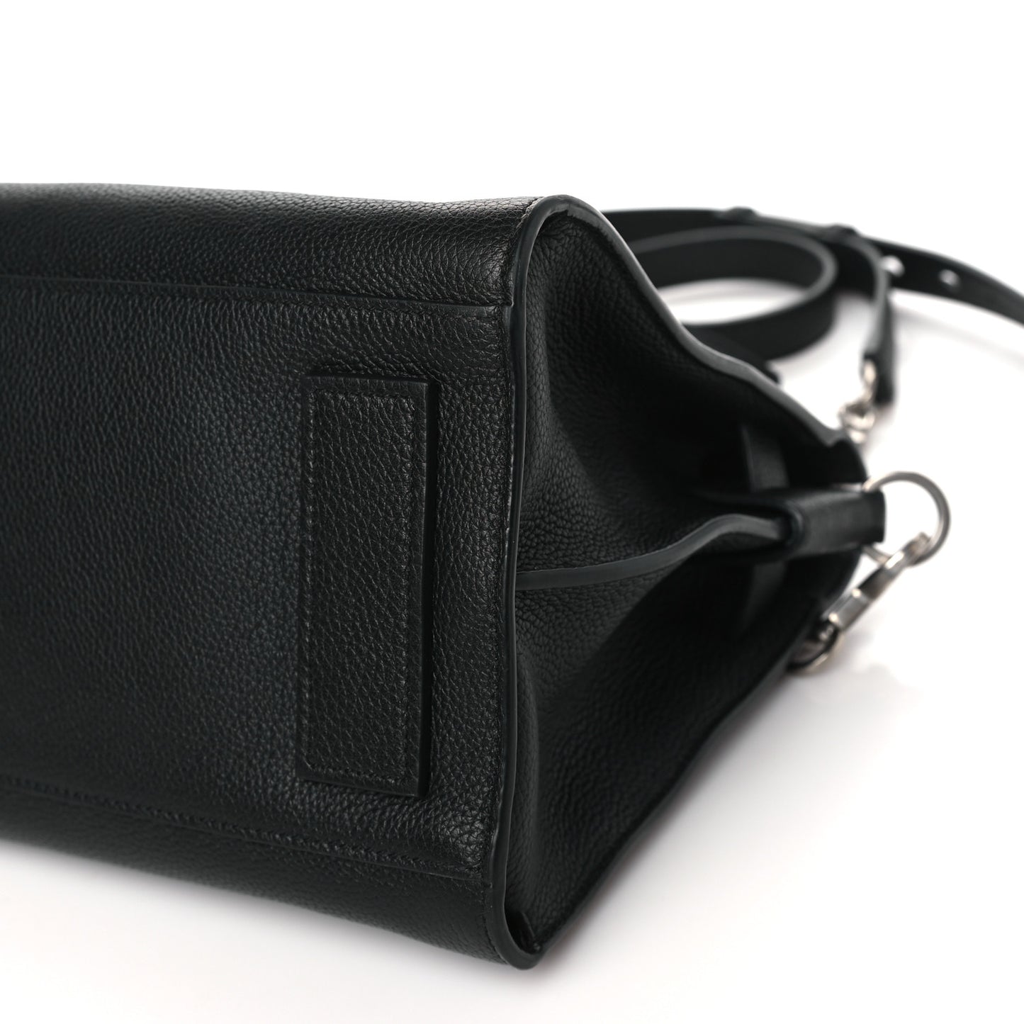 Grained Calfskin Baby Supple Sac De Jour Black
