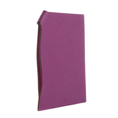 Hermes Chevre Mysore Tarmac PM Passport Holder Anemone 3 of 12