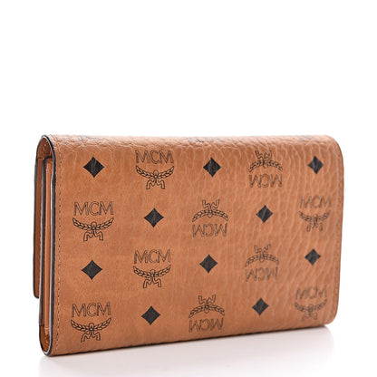MCM Visetos Tri-Fold Wallet Cognac 3 of 7