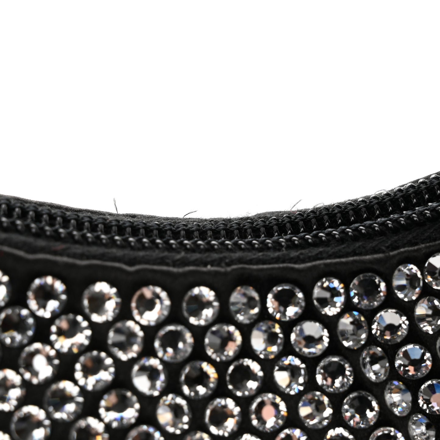 Satin Crystal Mini Re-Edition 2000 Bag Cristal