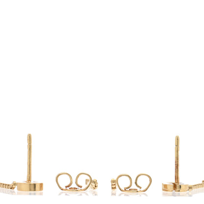 Gucci 18K Yellow Gold Running G Drop Chain Earrings 3 of 4