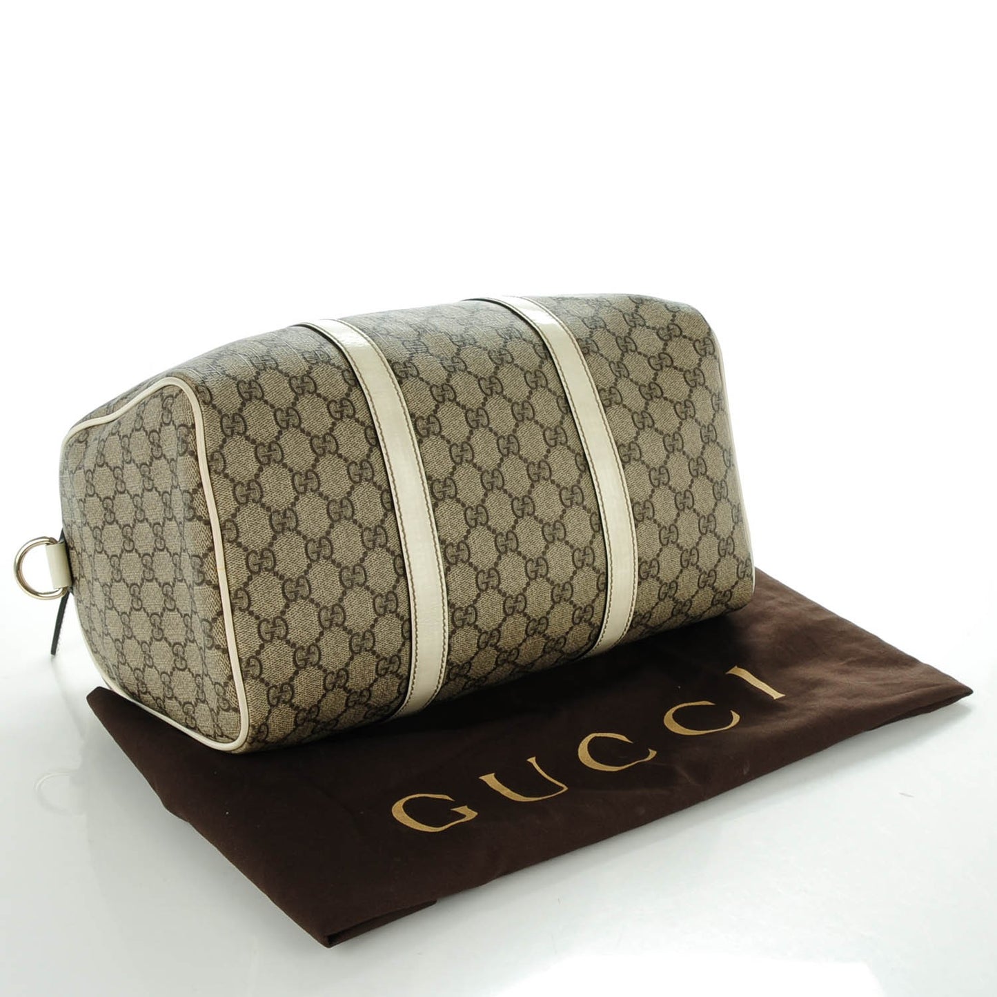 GG Plus Monogram Medium Joy Boston Off White