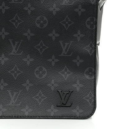 Louis Vuitton Monogram Eclipse District PM Black 8 of 12