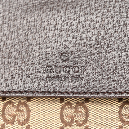 Gucci GG Monogram Double Pocket Belt Bag Dark Brown 5 of 15