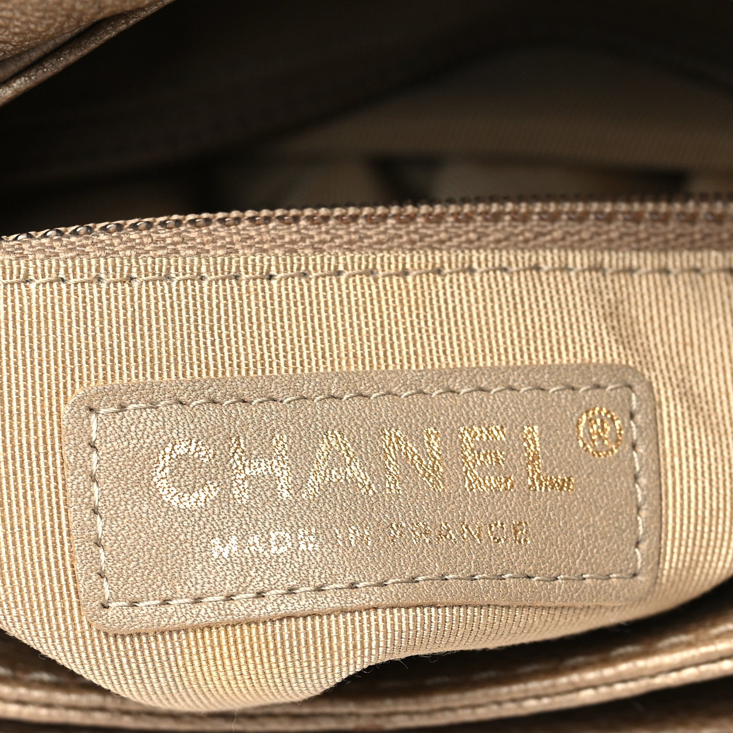 Chanel Metallic Calfskin Quilted Mini Trianon Messenger Flap Gold 6 of 9