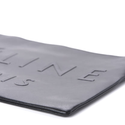 Celine Calfskin Large Made In Clutch Pouch Black 7 of 9