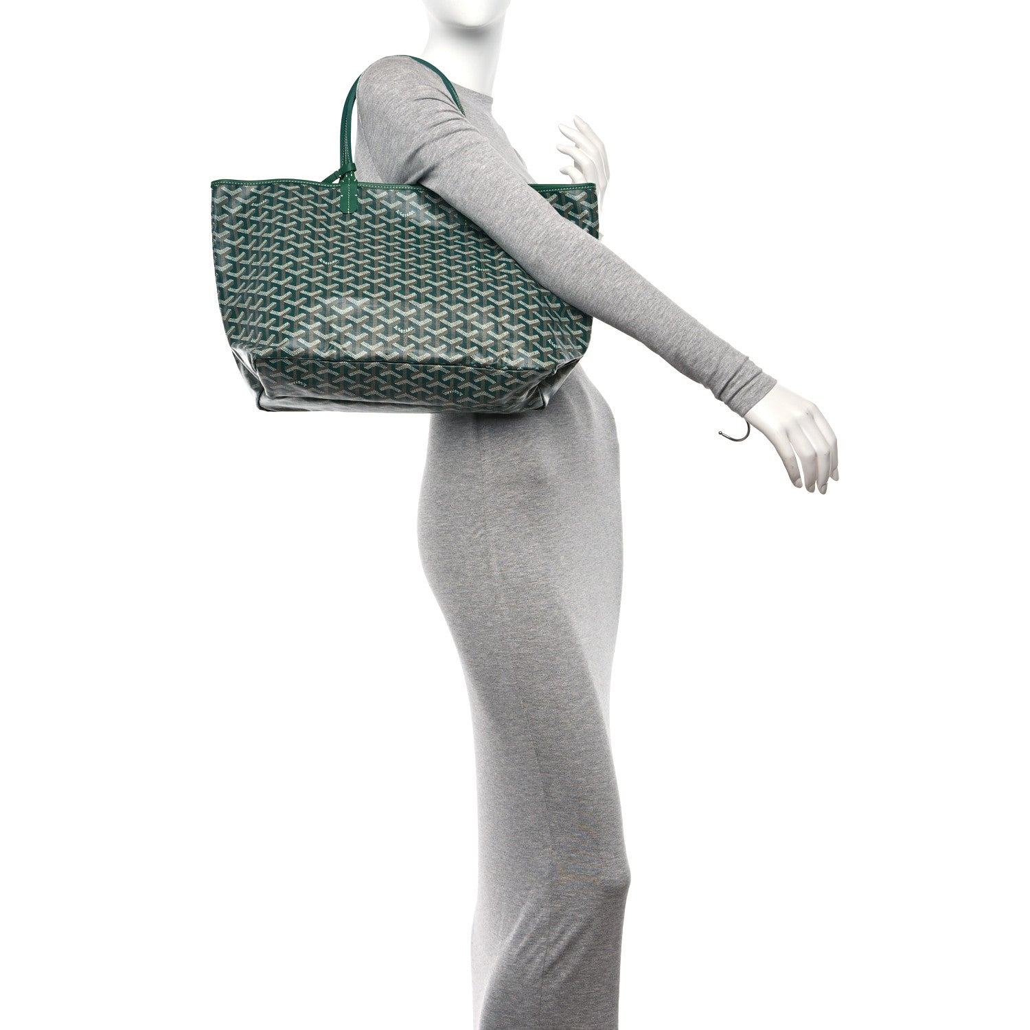 Goyard Goyardine Saint Louis PM Green 3 of 10