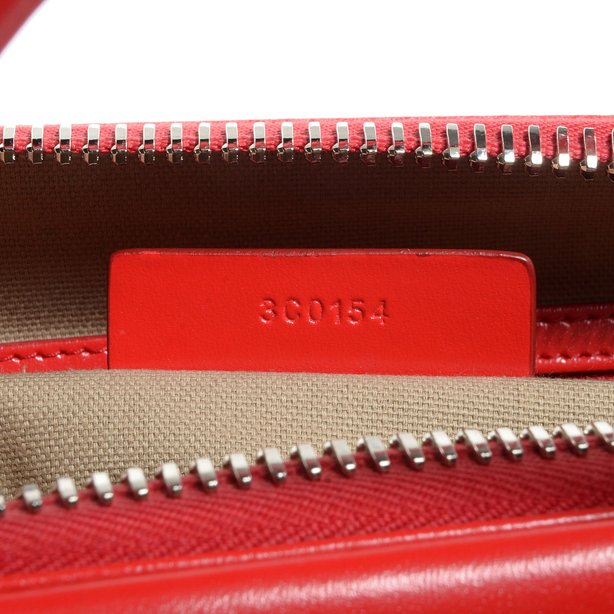 Shiny Lord Calfskin Medium Antigona Medium Red