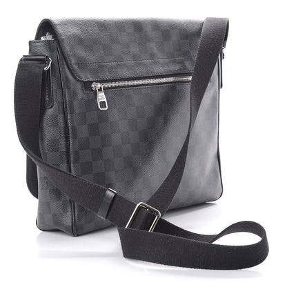 Louis Vuitton Damier Graphite District MM 3 of 14