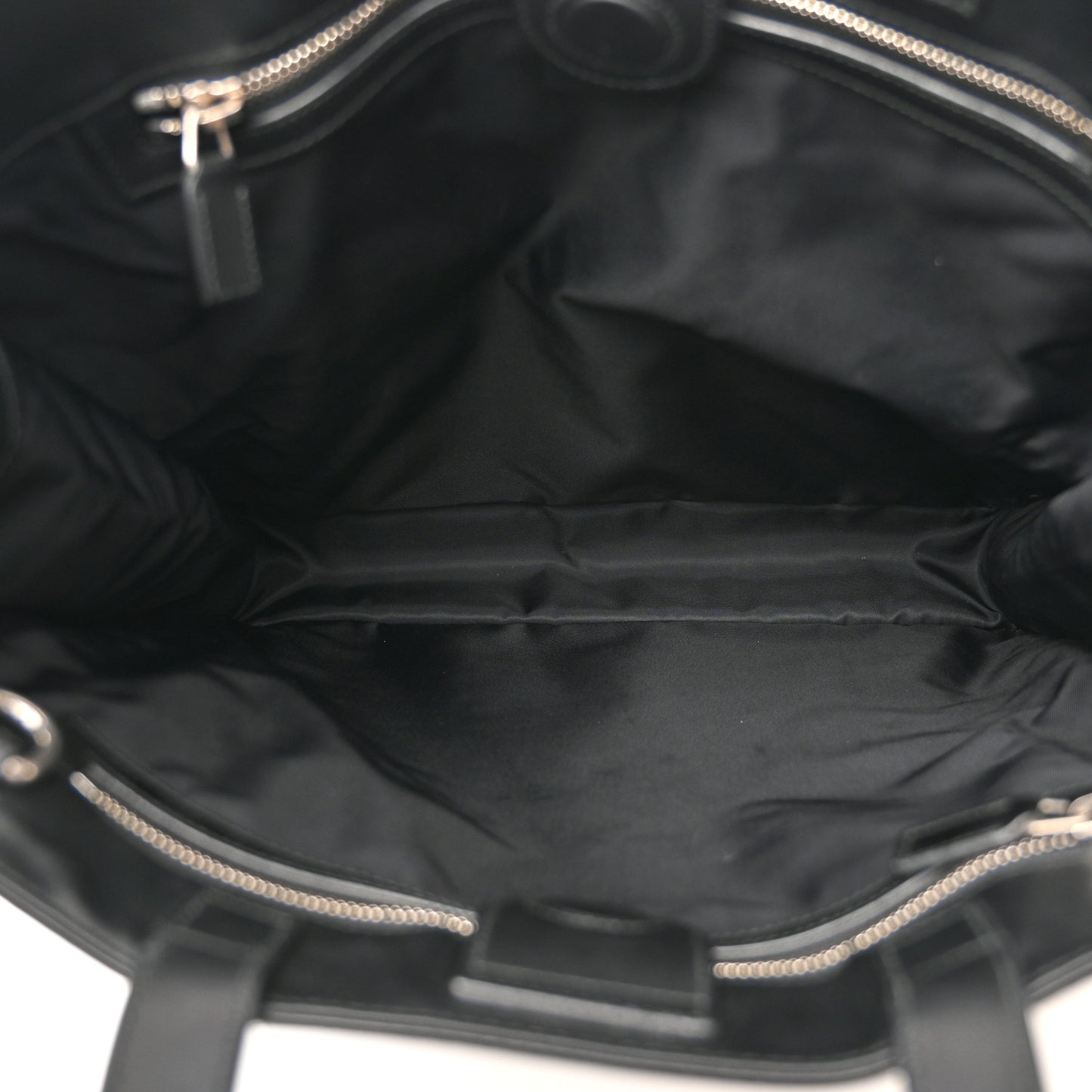 Soft GG Supreme Monogram Web Vertical Tote Black