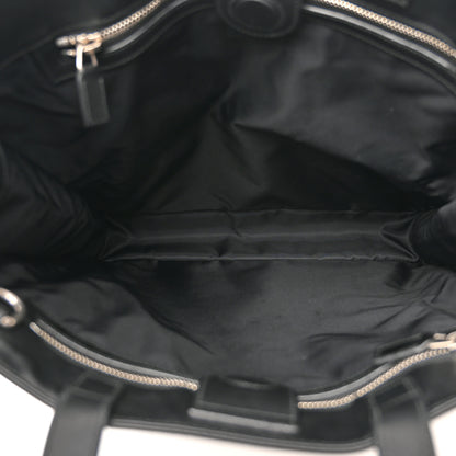 Gucci Soft GG Supreme Monogram Web Vertical Tote Black 5 of 10