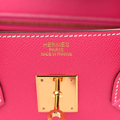 Hermes Epsom Birkin 35 Rose Tyrien 6 of 11