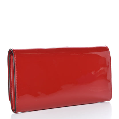 Louis Vuitton Patent Louise Wallet Cherry 3 of 9