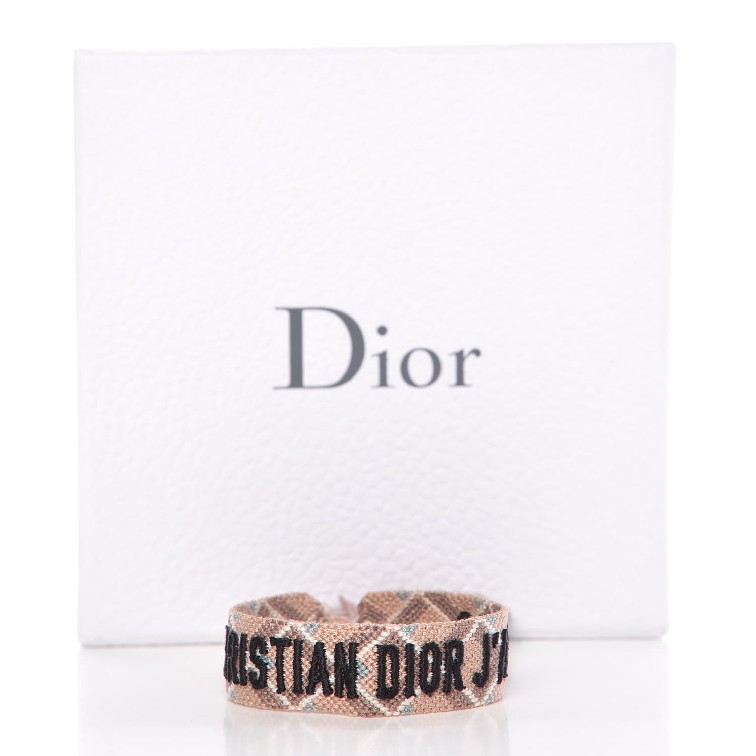 Christian Dior Woven Cotton J'Adior Friendship Bracelet 4 of 4