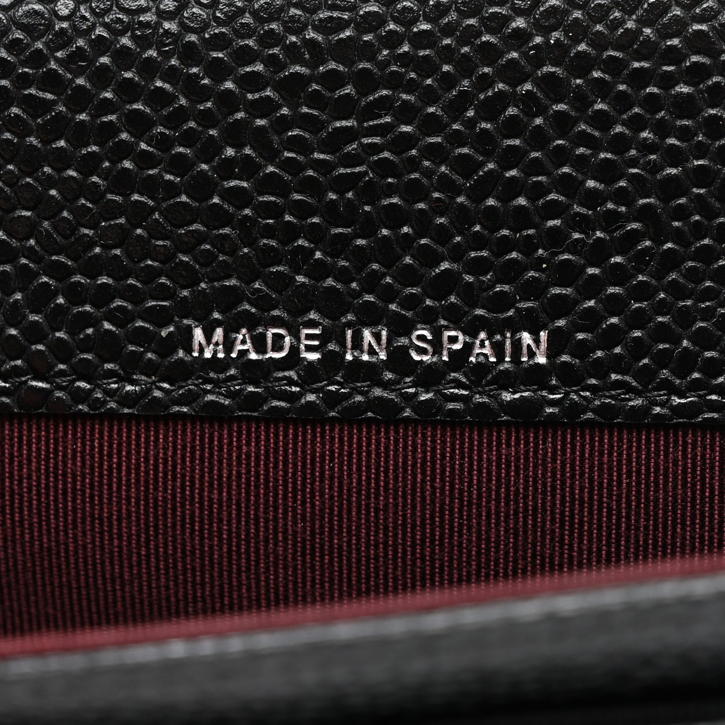 Caviar Quilted Flap Card Holder Black