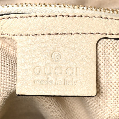 Gucci Monogram GG Canvas Small Bella Top Handle Bag Off White 6 of 10