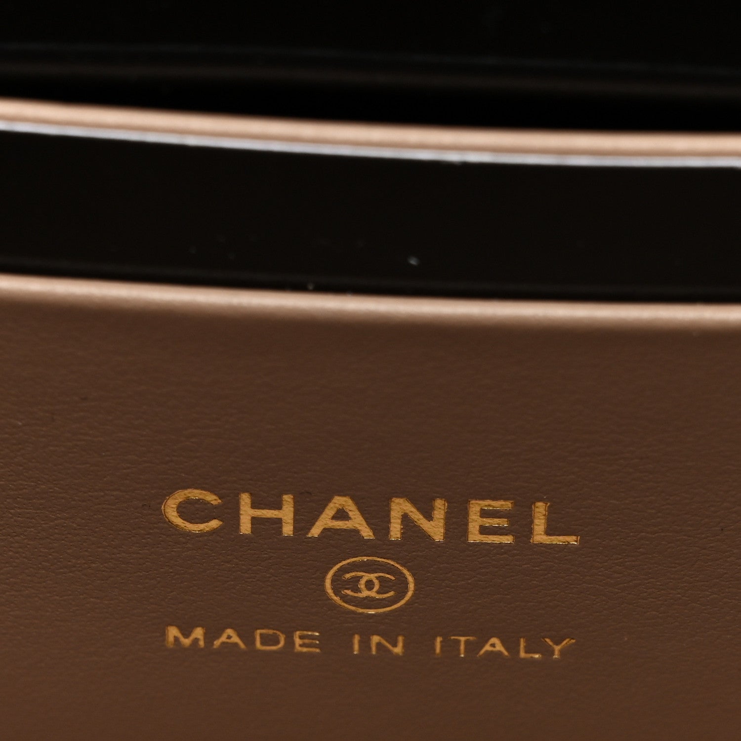 Chanel Caviar Quilted Small Vanity Case With Chain Dark Beige 6 of 11