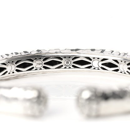John Hardy Sterling Silver Hammered Dot Kick Cuff Bracelet 4 of 6