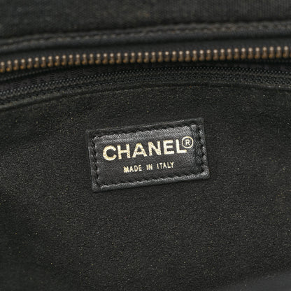 Chanel Jersey Square Quilted Bowler Black 6 of 15
