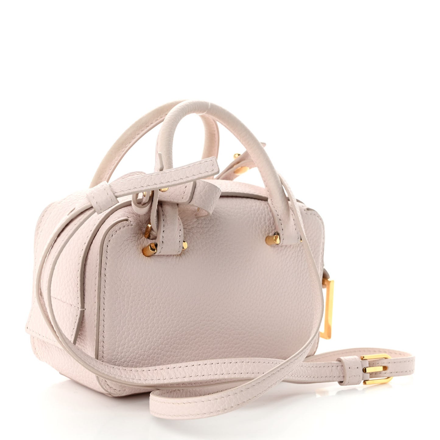 Taurillon Soft Nano Cool Box Satchel Silk Pink