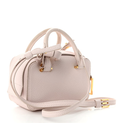Delvaux Taurillon Soft Nano Cool Box Satchel Silk Pink 3 of 10