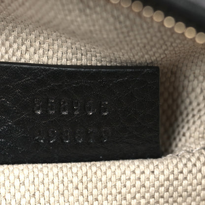 Gucci Pebbled Calfskin Mini Soho Chain Bag Black 7 of 9