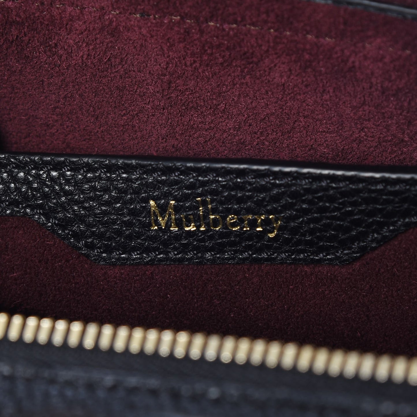 Small Classic Grain Calfskin Hopton Black