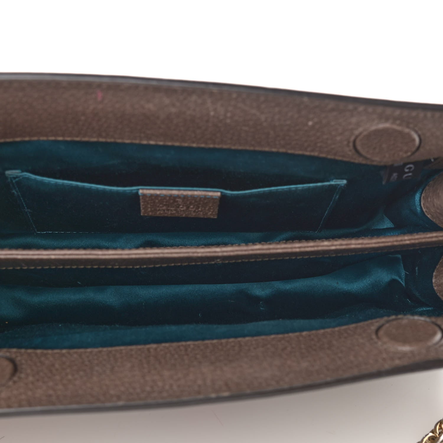 Gucci GG Supreme Monogram Web Small Ophidia Chain Shoulder Bag Brown 5 of 13
