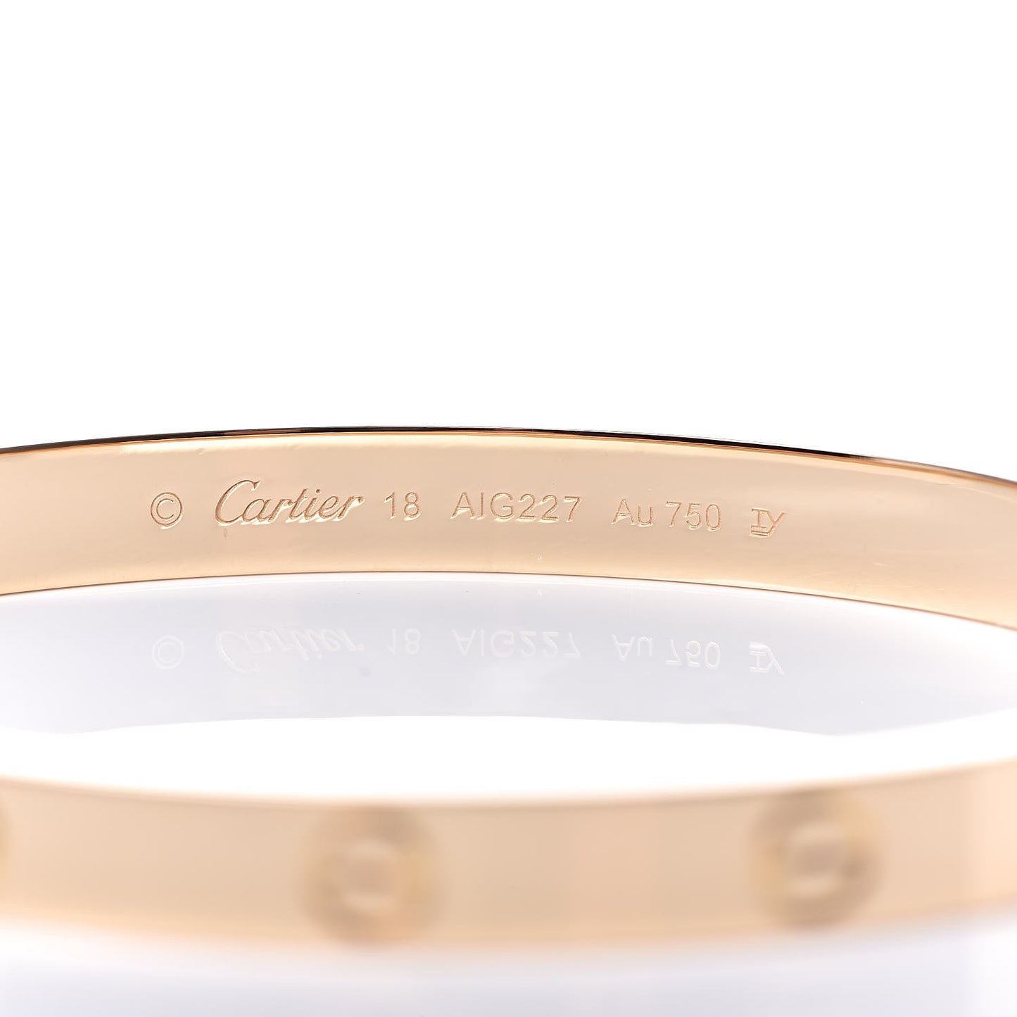 18K Yellow Gold LOVE Bracelet 18